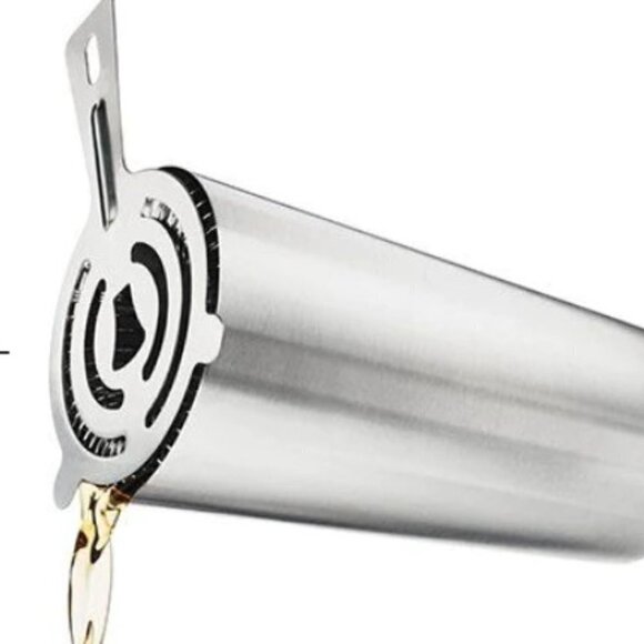 STAINLESS STEEL BAR STYLE COCKTAIL STRAINER NEW - Picture 3 of 5